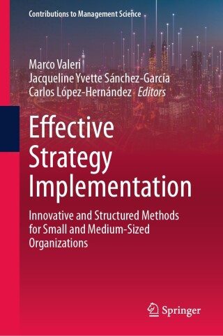 Imagen de portada: Effective Strategy Implementation 9783031943355