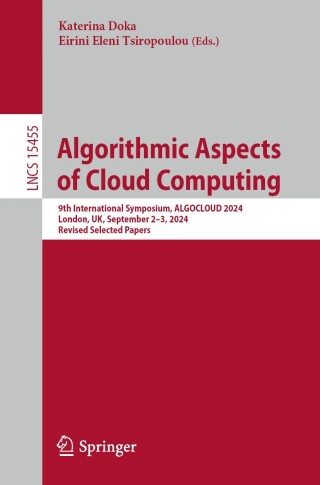 Imagen de portada: Algorithmic Aspects of Cloud Computing 9783031946769