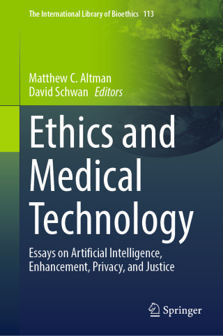 Imagen de portada: Ethics and Medical Technology 9783031946899