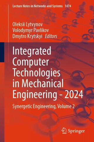 Imagen de portada: Integrated Computer Technologies in Mechanical Engineering - 2024 9783031948510