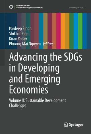 Imagen de portada: Advancing the SDGs in Developing and Emerging Economies 9783031951022