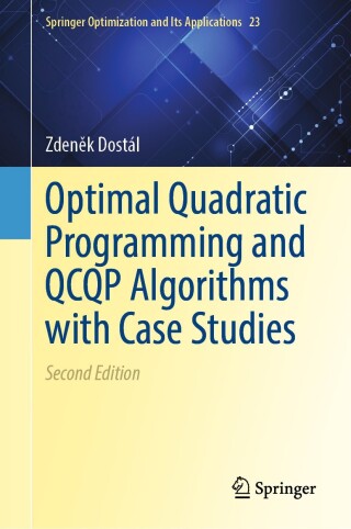Immagine di copertina: Optimal Quadratic Programming and QCQP Algorithms with Applications 2nd edition 9783031951664