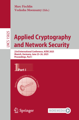 Imagen de portada: Applied Cryptography and Network Security 9783031957604