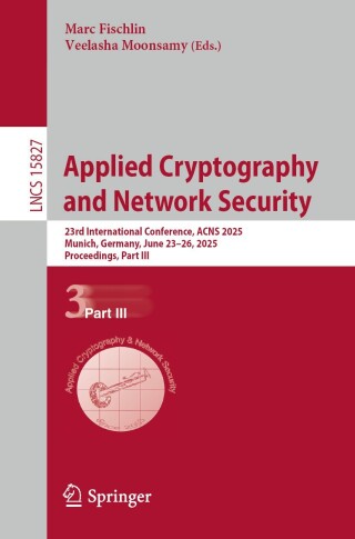 Omslagafbeelding: Applied Cryptography and Network Security 9783031957666
