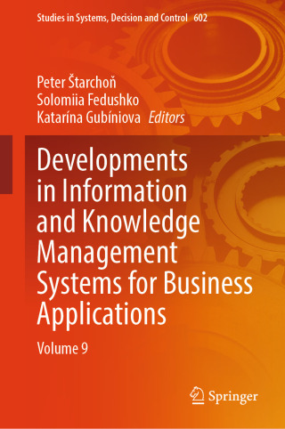 Imagen de portada: Developments in Information and Knowledge Management Systems for Business Applications 9783031959547