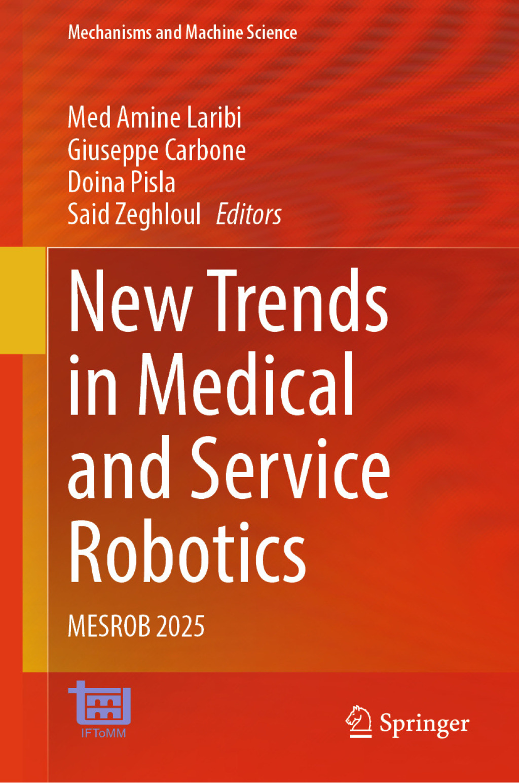 New Trends in Medical and Service Robotics MESROB 2025
