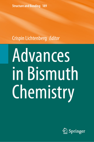 Cover image: Advances in Bismuth Chemistry 9783031961298