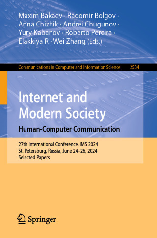 Cover image: Internet and Modern Society. Human-Computer Communication 9783031961762