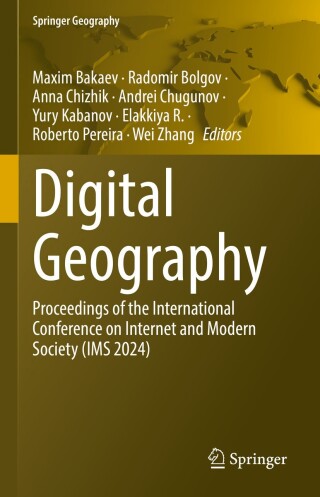 Imagen de portada: Digital Geography 9783031964992