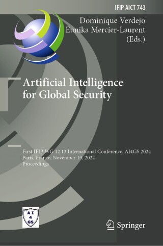 Imagen de portada: Artificial Intelligence for Global Security 9783031965210