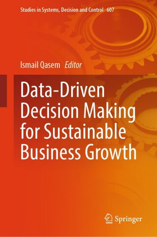 Imagen de portada: Data-Driven Decision Making for Sustainable Business Growth 9783031965296