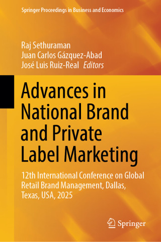 Cover image: Advances in National Brand and Private Label Marketing 9783031971327