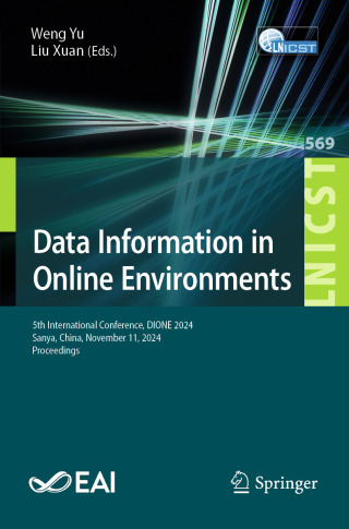 Cover image: Data Information in Online Environments 9783031973512