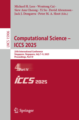 Immagine di copertina: Computational Science – ICCS 2025 9783031976346