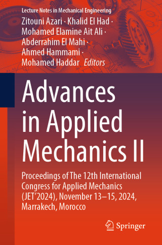 Imagen de portada: Advances in Applied Mechanics II 9783031976698