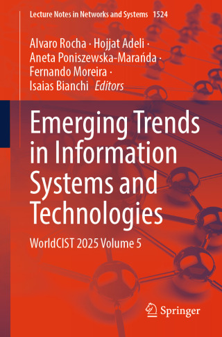 Imagen de portada: Emerging Trends in Information Systems and Technologies 9783031977985