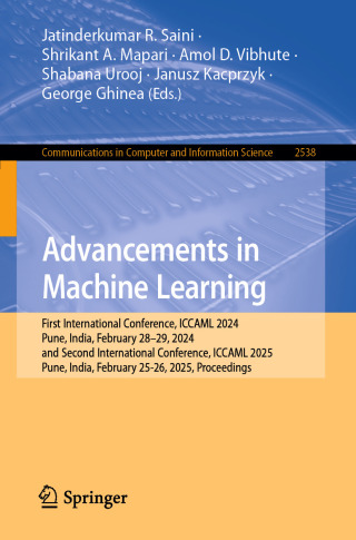 Imagen de portada: Advancements in Machine Learning 9783031981371