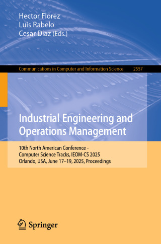 Immagine di copertina: Industrial Engineering and Operations Management 9783031982347