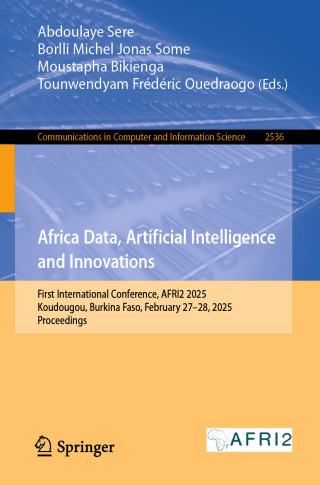 Cover image: Africa Data, Artificial Intelligence and Innovations 9783031983269