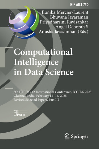 Imagen de portada: Computational Intelligence in Data Science 9783031983634