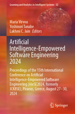 Imagen de portada: Artificial Intelligence-Empowered Software Engineering 2024 9783031984099