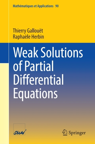 Cover image: Weak Solutions of Partial Differential Equations 9783031989810