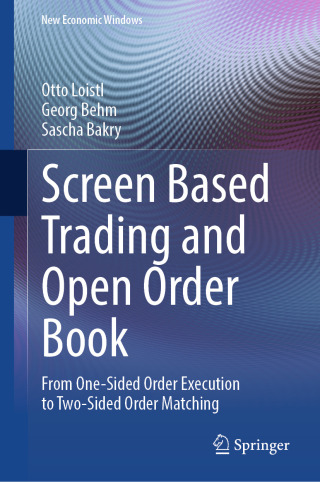 Cover image: Screen Based Trading and Open Order Book 9783031990519