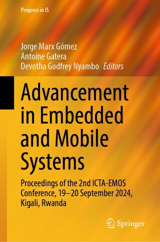 Imagen de portada: Advancement in Embedded and Mobile Systems 9783031992186