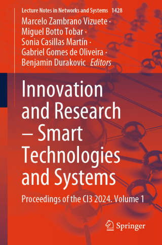 Cover image: Innovation and Research – Smart Technologies and Systems 9783031993411