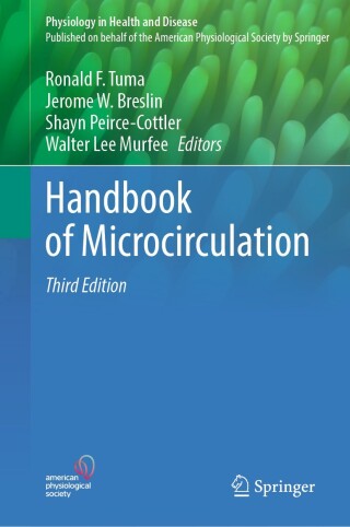 Cover image: Handbook of Microcirculation 3rd edition 9783031996085