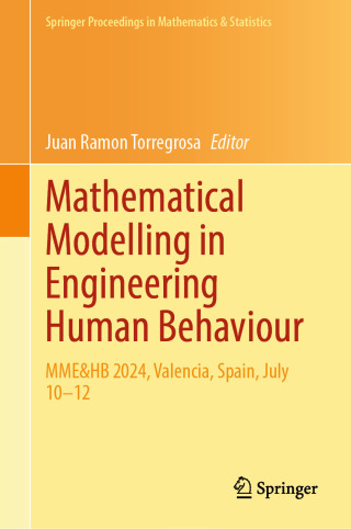 Cover image: Mathematical Modelling in Engineering Human Behaviour 9783032005663