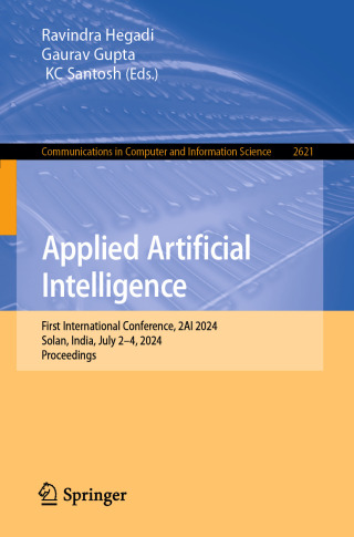 Imagen de portada: Applied Artificial Intelligence 9783032007926