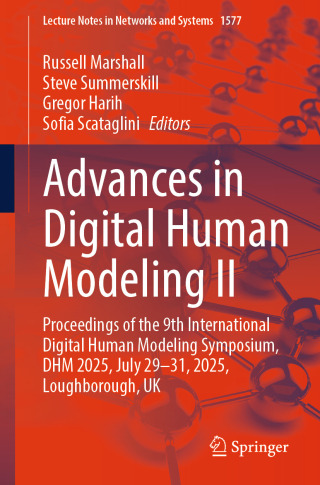 صورة الغلاف: Advances in Digital Human Modeling II 9783032008381