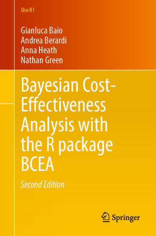 Cover image: Bayesian Cost-Effectiveness Analysis with the R package BCEA 2nd edition 9783032008763