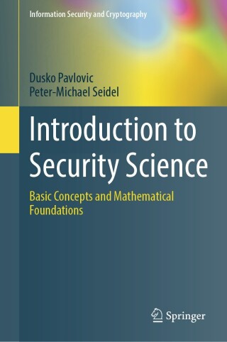 Titelbild: Introduction to Security Science 9783032009487