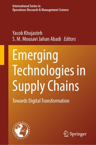 Imagen de portada: Emerging Technologies in Supply Chains 9783032012173