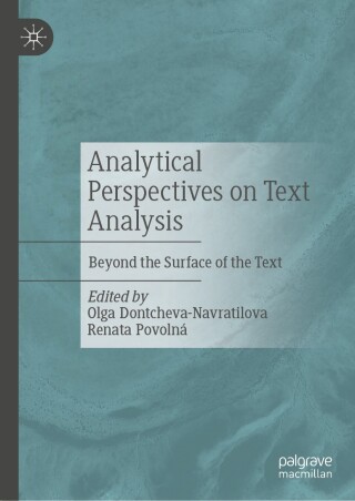 Titelbild: Analytical Perspectives on Text Analysis 9783032013910