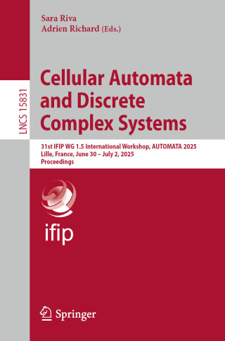 Imagen de portada: Cellular Automata and Discrete Complex Systems 9783032015693