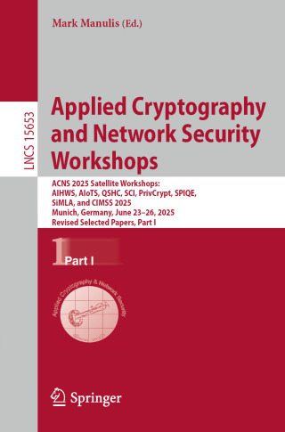 Cover image: Applied Cryptography and Network Security Workshops 9783032017987