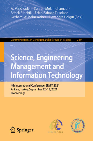 Imagen de portada: Science, Engineering Management and Information Technology 9783032019479