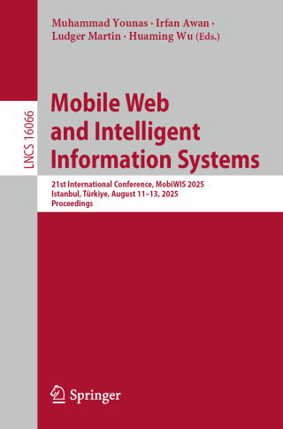 Imagen de portada: Mobile Web and Intelligent Information Systems 9783032020598