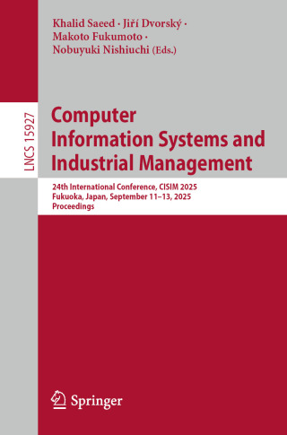 Imagen de portada: Computer Information Systems and Industrial Management 9783032024053