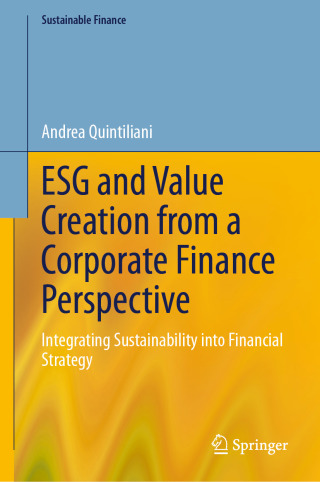 Cover image: ESG and Value Creation from a Corporate Finance Perspective 9783032031464