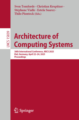 Imagen de portada: Architecture of Computing Systems 9783032032805