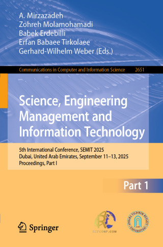 Cover image: Science, Engineering Management and Information Technology 9783032042248