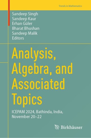 Imagen de portada: Analysis, Algebra, and Associated Topics 9783032044174