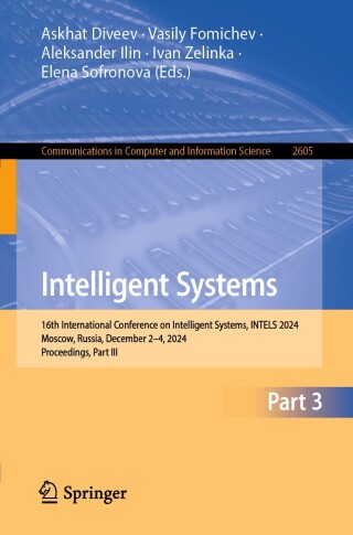 Imagen de portada: Intelligent Systems 9783032047632