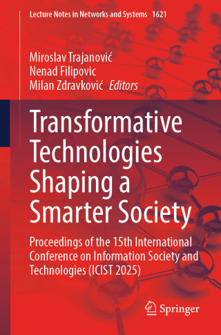 Imagen de portada: Transformative Technologies Shaping a Smarter Society 9783032048899
