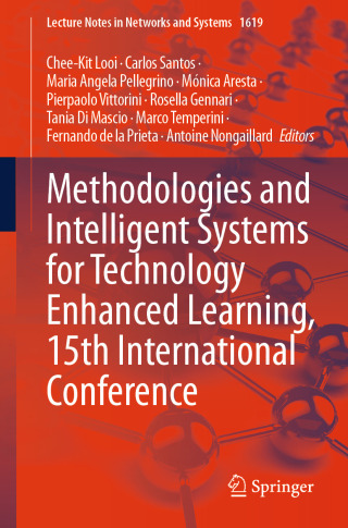 Cover image: Methodologies and Intelligent Systems for Technology Enhanced Learning, 15th International Conference 9783032050694
