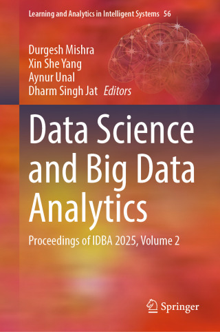 Cover image: Data Science and Big Data Analytics 9783032053725